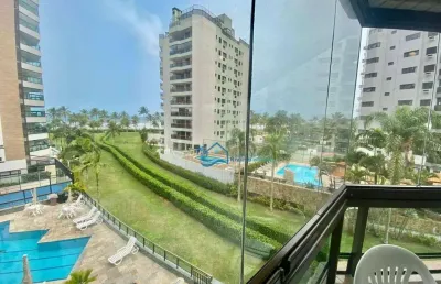 Apartamento com 3 dormitórios, 106 m² - venda por r$ 3.200.000,00 ou aluguel por r$ 2.500,00/dia - riviera módulo 6 - bertioga/sp