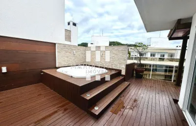 Cobertura à venda em florianópolis, jurerê, com 3 quartos, com 155 m²