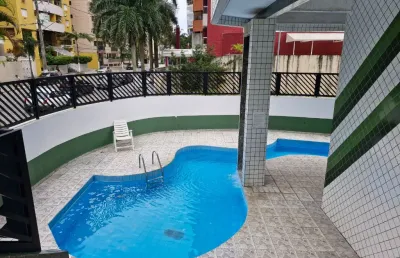 Lindo apartamento 2 quartos sendo 1 suíte no canto do forte a 300m da praia