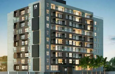 Excelente apartamento com 2 quartos sendo 1 suíte, 1 sala ampla e varanda à venda, 65 m² por r$ 890.000 - cabo branco - joão pessoa/pb