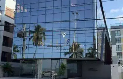 Flat residencial à venda, cabo branco, joão pessoa - fl0027.