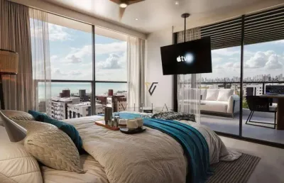 Amplo apartamento com 1 dormitório, sala e varandona à venda, 46 m² por r$ 795.688 - jardim oceania - joão pessoa/pb