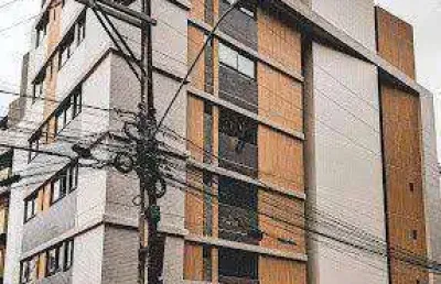 Flat com 1 dormitório, 1 sala à venda, 26 m² por r$ 450.000 - cabo branco - joão pessoa/pb