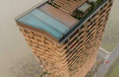 Flat com 1 dormitório, sala e cozinha integradas à venda, 28 m² por r$ 209.900 - manaíra - joão pessoa/pb