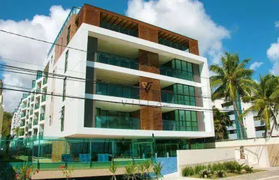 Apartamento com 2 dormitórios, 1 sala e varanda gourmet à venda, 72 m² por r$ 1.300.000 - cabo branco - joão pessoa/pb