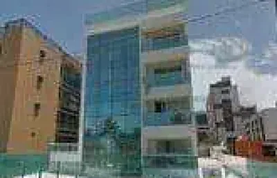 Flat com 1 dormitório, sala e cozinha integradas à venda, 36 m² por r$ 390.000 - intermares - cabedelo/pb