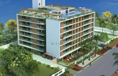Apartamento com 2 dormitórios, 2 salas e varanda à venda, 58 m² por r$ 780.000 - tambaú - joão pessoa/pb
