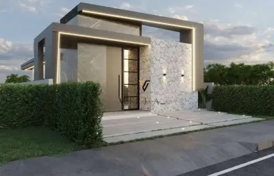 Casa em condomínio com 3 dormitórios, 1 sala com cozinha integrada e varanda à venda, 103 m² por r$ 830.000 - muçumagro - joão pessoa/pb