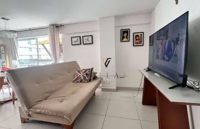 Apartamento com 2 dormitórios, sala ampla para 2 ambientes à venda, 62 m² por r$ 625.000 - cabo branco - joão pessoa/pb