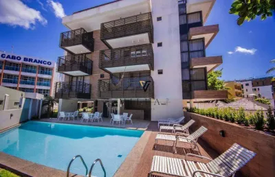 Apartamento com 2 dormitórios, sala ampla para 2 ambientes e varanda à venda, 67 m² por r$ 870.000 - cabo branco - joão pessoa/pb