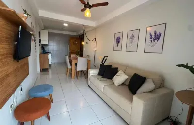 Apartamento com 2 dormitórios,sala, cozinha americana e varanda à venda, 60 m² por r$ 472.000 - manaíra - joão pessoa/pb