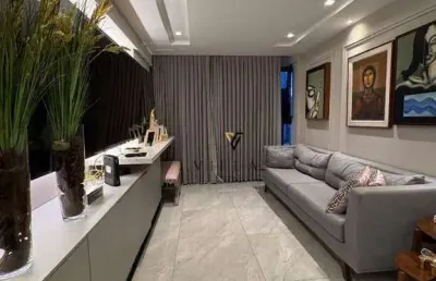 Apartamento com 3 dormitórios, sala para 2 ambientes e varanda à venda, 95 m² por r$ 1250.000 - jardim oceania - joão pessoa/pb