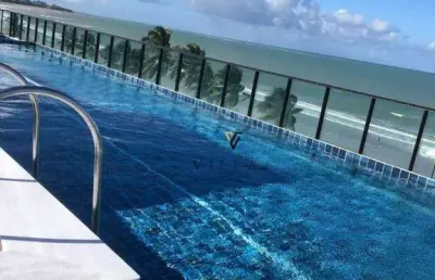 Apartamento com 3 dormitórios, sala para 2 ambientes, cozinha americana e varanda à venda, 113 m² por r$ 1.200.000 - intermares - cabedelo/pb