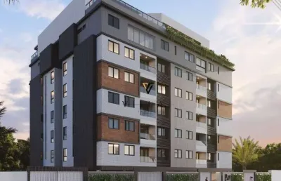 Apartamento excelente com 3 dormitórios, sala, cozinha e varanda à venda, 77 m² por r$ 652.558 - poço - cabedelo/pb