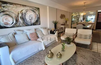 Apartamento espetacular com 4 dormitórios, sala, cozinha e 2 varandas à venda, 218 m² por r$ 850.000 - jardim oceania - joão pessoa/pb
