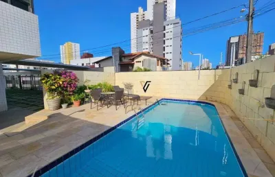 Apartamento com 3 dormitórios, 2 salas e cozinha à venda, 86 m² por r$ 600.000 - aeroclube - joão pessoa/pb