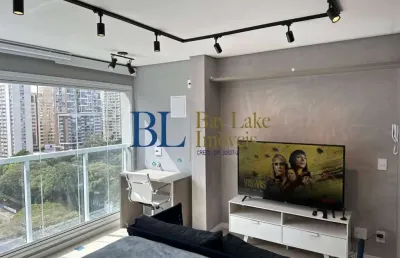 Studio impecável com 25m² - mobiliado - em andar alto na vila clementino!!