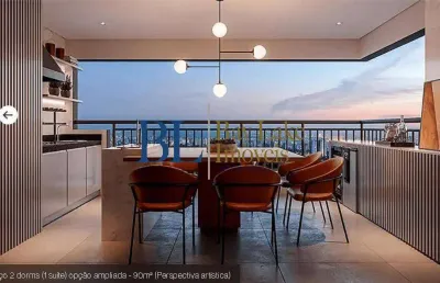Apartamento com 96m² - 3 dormitórios - varanda gourmet!! parque dialogo!