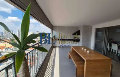 Vende apartamento high mooca 160m² - 3 suítes varanda gourmet andar alto