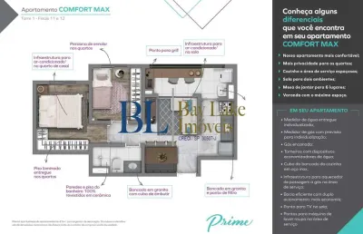 Apartamento à venda – vivaz prime belém| 41m²|2dorm