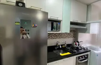 Apartamento para venda em cajamar, portais (polvilho), 2 dormitórios, 1 banheiro, 1 vaga