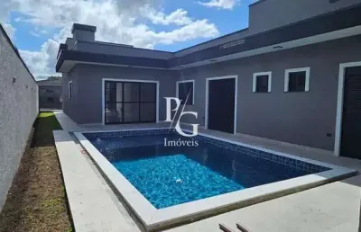 Casa térrea alto padrão 217m² | 3 suítes | piscina com borda infinita – sofisticação e conforto em piraquara!