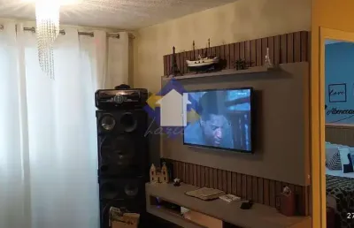 Apartamento para venda em cotia, jardim petrópolis, 2 dormitórios, 1 banheiro, 1 vaga