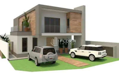 Casa com 4 dormitórios à venda, 280 m² por r$ 3.000.000,00 - são josé de imbassai - maricá/rj