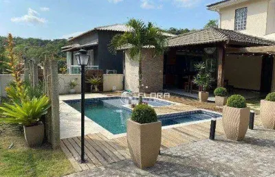 Casa com 4 dormitórios à venda, 250 m² por r$ 1.000.000 - várzea das moças - niterói/rj