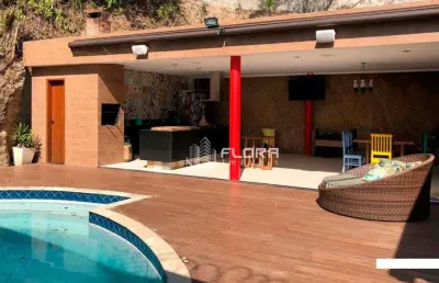 Casa com 4 dormitórios à venda, 320 m² por r$ 1.400.000,00 - são francisco - niterói/rj