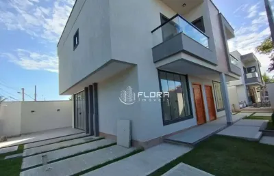 Casa com 3 dormitórios à venda, 100 m² por r$ 650.000,00 - jardim atlântico leste (itaipuaçu) - maricá/rj