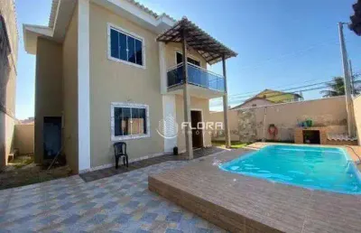 Casa com 4 dormitórios à venda, 170 m² por r$ 650.000 - guaratiba - maricá/rj