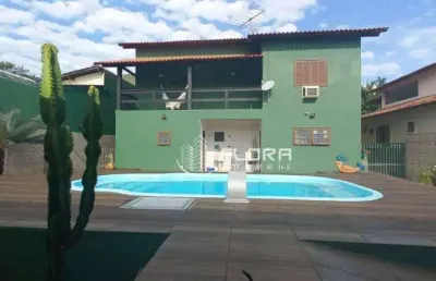 Casa com 4 dormitórios à venda, 273 m² por r$ 1.200.000,00 - itaipu - niterói/rj