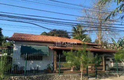 Casa com 4 dormitórios à venda, 525 m² por r$ 1.150.000,00 - maria paula - niterói/rj
