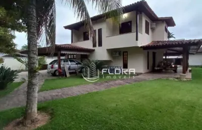 Casa com 4 dormitórios à venda, 318 m² por r$ 2.150.000,00 - itaipu - niterói/rj