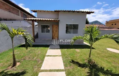 Casa com 2 quartos sendo 1 suíte à venda, terreno de 450m² por r$ 530.000 - bosque fundo - maricá/rj