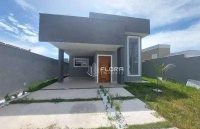 Casa com 3 dormitórios à venda, 140 m² por r$ 499.000 - pindobas - maricá/rj