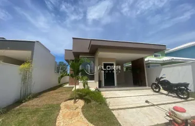 Casa com 3 dormitórios à venda, 100 m² por r$ 500.000 - pindobas - maricá/rj