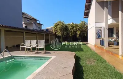 Casa com 4 dormitórios à venda, 450 m² por r$ 1.740.000,00 - itaipu - niterói/rj