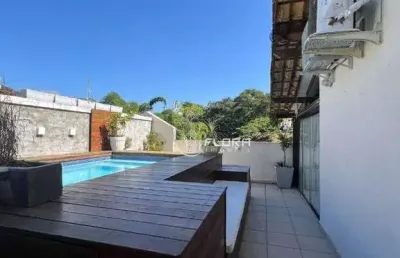 Cobertura com 3 dormitórios à venda, 140 m² por r$ 650.000,00 - maria paula - niterói/rj