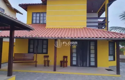 Casa com 4 dormitórios à venda, 215 m² por r$ 850.000,00 - itapeba - maricá/rj