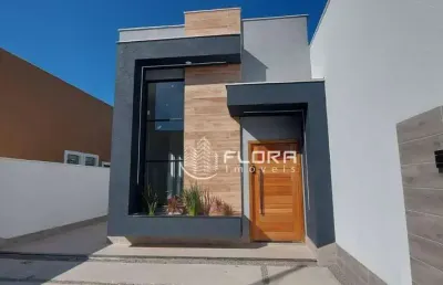 Casa com 3 dormitórios à venda, 100 m² por r$ 550.000,00 - jardim atlântico leste - maricá/rj