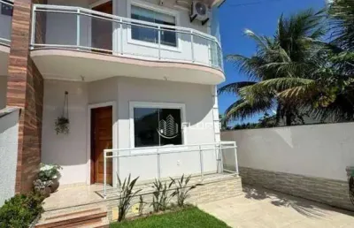 Casa com 2 dormitórios à venda, 100 m² por r$ 420.000,00 - jardim atlântico leste (itaipuaçu) - maricá/rj