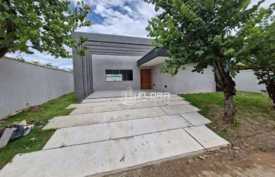 Casa com 3 dormitórios à venda, 156 m² por r$ 699.000 - bosque fundo - maricá/rj