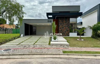 Casa de alto padrão com 3 quartos, área gourmet e piscina no alphaville maricá á venda
