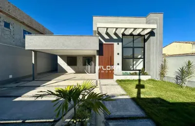 Casa com 3 dormitórios à venda, 147 m² por r$ 740.000,00 - jardim atlântico central (itaipuaçu) - maricá/rj
