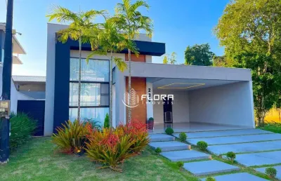Casa linear, com piscina, área gourmet, semi-mobiliada, com 160 m²,  à venda por r$ 980.000,00 – itaipuaçu, maricá/rj