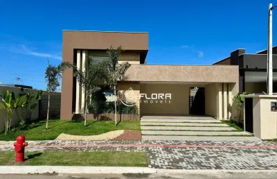 Casa linear á venda no condomínio solaris em maricá