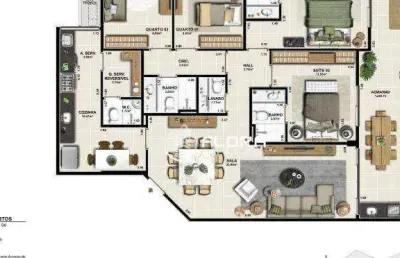 Apartamento com 4 dormitórios à venda, 145 m² por r$ 2.600.000 - camboinhas - niterói/rj