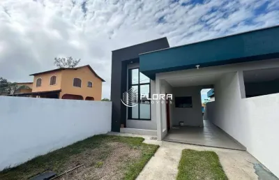 Casa com 3 dormitórios à venda, 88 m² por r$ 450.000 - ponta negra - maricá/rj